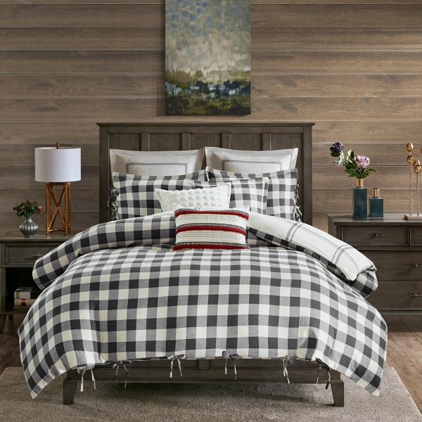 Gray Buffalo Check 8 Pc Queen Comforter Set From Kirkland S Sets Willow Oak Cotton - Gray Buffalo Check Bedding King Gray Buffalo Check 8 Pc Queen Comforter Set From Kirkland S Sets Willow Oak Cotton - Gray Buffalo Check Bedding King