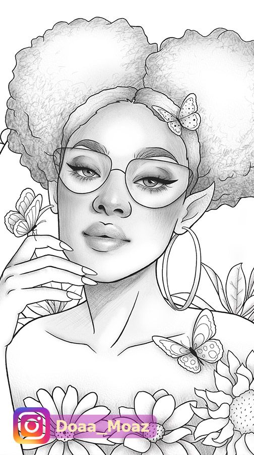 Easy Drawings Sketches, Girl Drawing Sketches, Outline Drawings