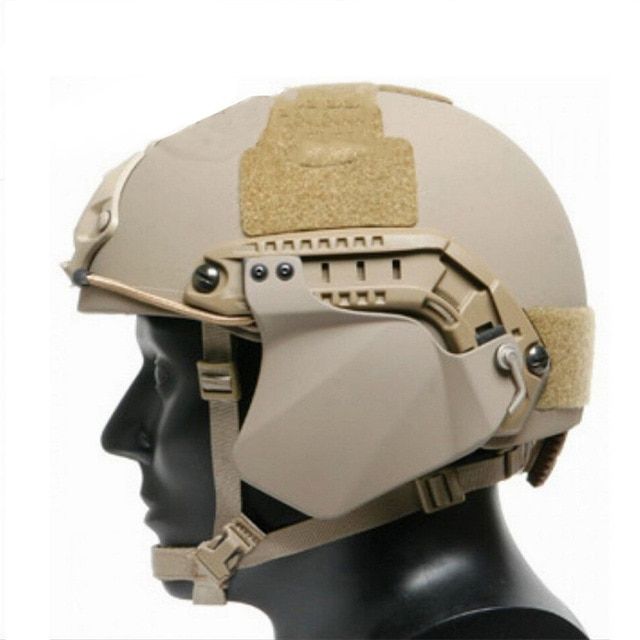 Helmet Up-Armor Side Cover for Fast IBH MICH 2000 ACH Helmet Rail ...