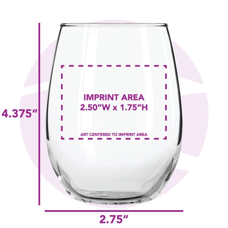 image result for size of etch on stemless wine glass stemless wine glass decal size chart