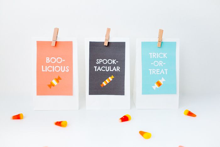 Free Printable Halloween Treat Bag Labels | Halloween treat bags, Free halloween, Halloween labels