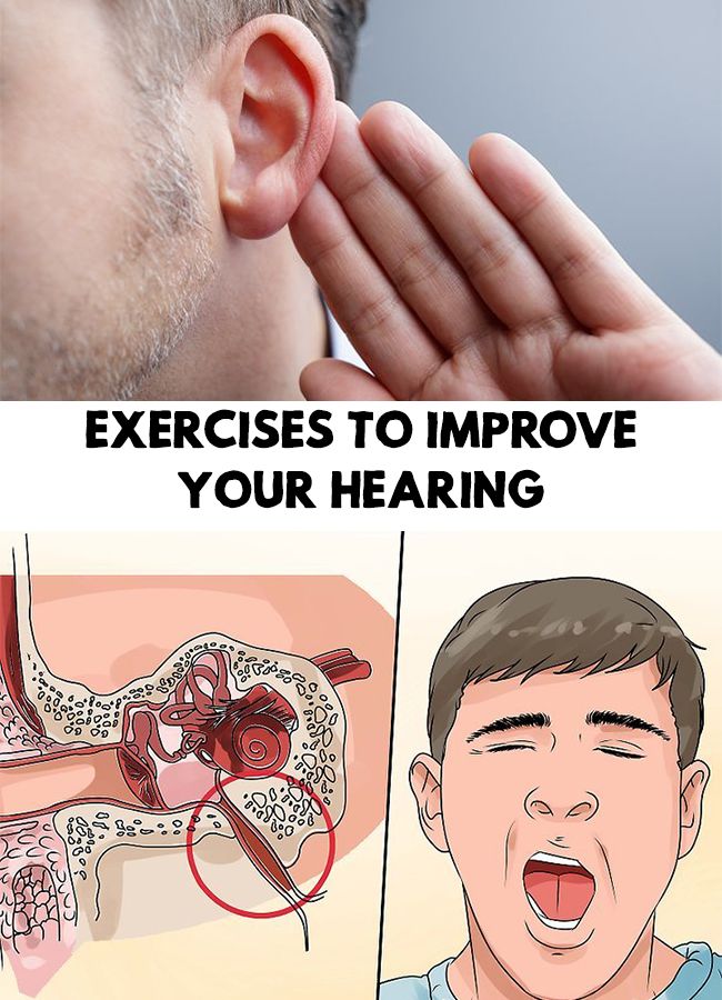 Exercises To Improve Your Hearing Hearing health, Hearing problems