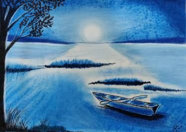 the lonely night painting