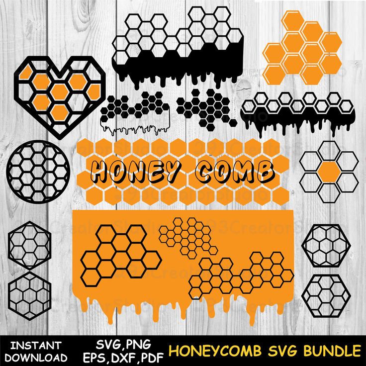 Download Honeycomb Svg Honey bee svg Beehive svg Honeycomb Pattern ...