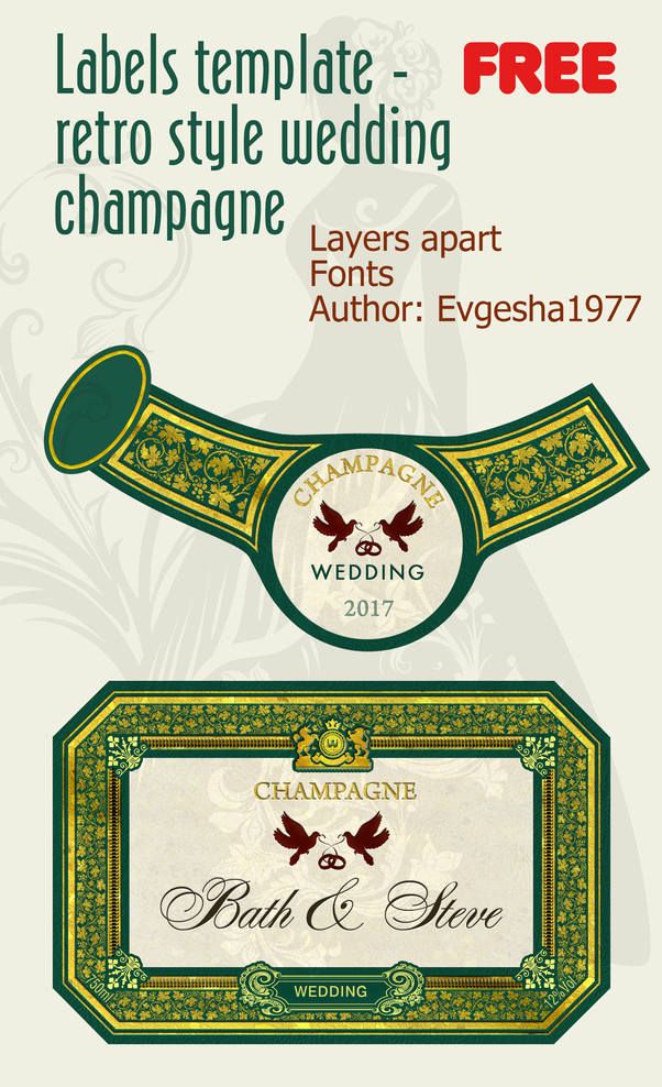 <strong>Winery Wedding Invitation + Free Printable Wine Labels</strong> ... Printable wine bottle labels template