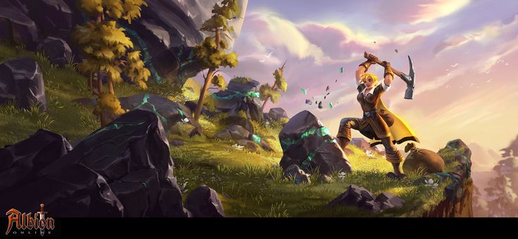 Albion Online Art By Esben Lash 15 Conceptart Videogames Inspiration Art Online Art Artwork