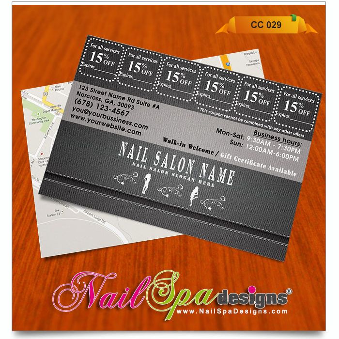 salon coupon template