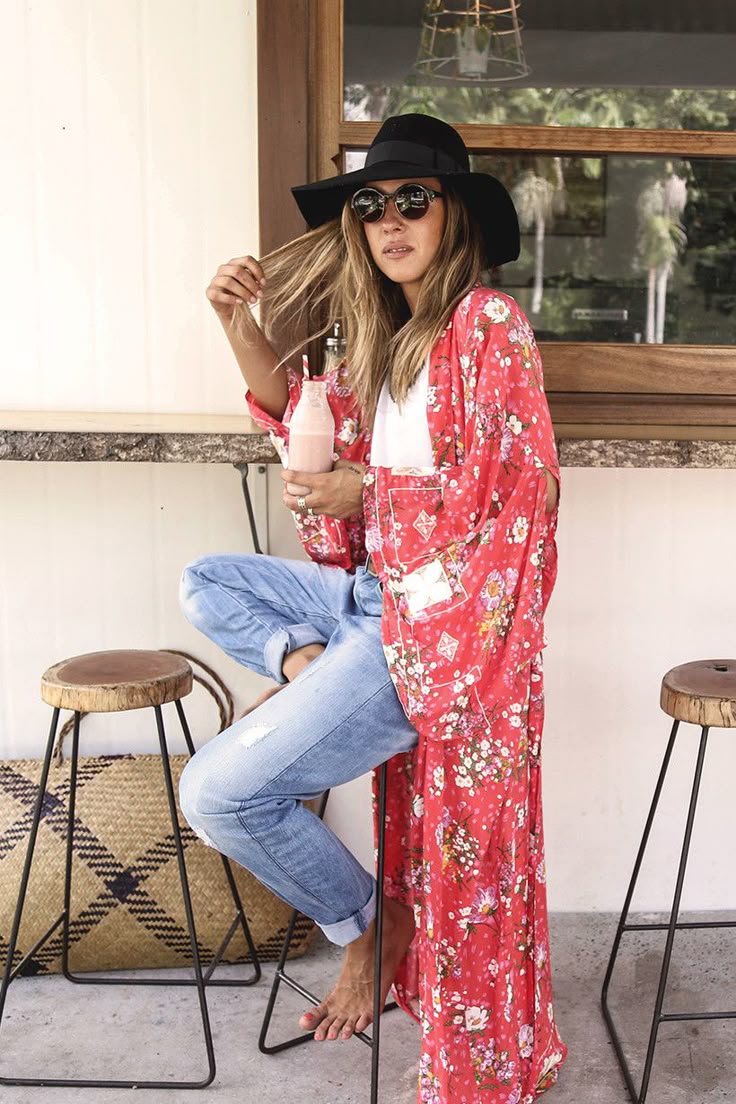 Hendrix Robe in 2020 | Kimono fashion, Fashion, Boho fashion