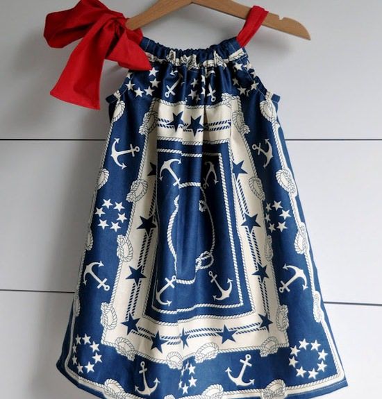 Patriotic Pillowcase Dresses sewing projects Pinterest Easy patterns, Patterns and Sewing ...