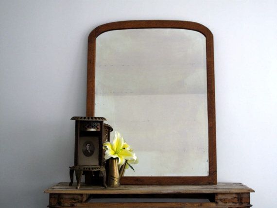 30 Best Vintage Beveled Gl Mirrors Images On Pinterest Mirror Antique Wood Mirror Large Vintage Wall With Bevel Decorative Mantle