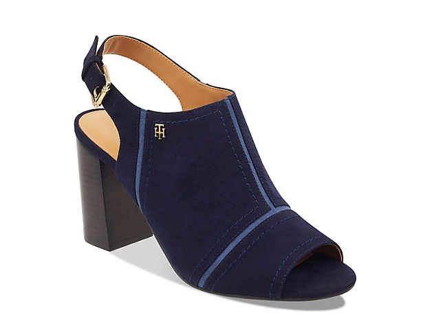 dsw blue pumps