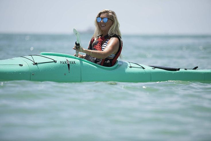 Pakayak Bluefin 14 Ft Kayak 353 Pakayak Bluefin 14 Ft Kayak 353 Its Friday Online Black Friday Black Friday Shopping Kayaking Bluefin Person Sitting