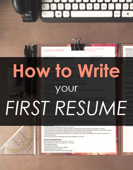 tips for writing resumes