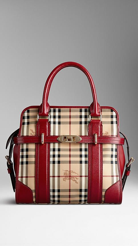 burberry red plaid purse