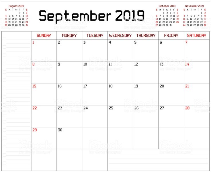 Kapcsolódó kép September calendar, Calendar printables