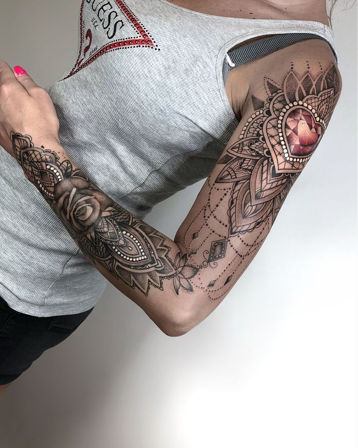 Celebrate Femininity With 50 Of The Most Beautiful Lace Tattoos You’ve Ever Seen - #beautifu...