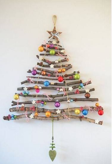 DIY Stick Christmas Tree Craft I Like The Sticks Not Ornaments DIY Stick Christmas Tree Craft I Like The Sticks Not Ornaments
