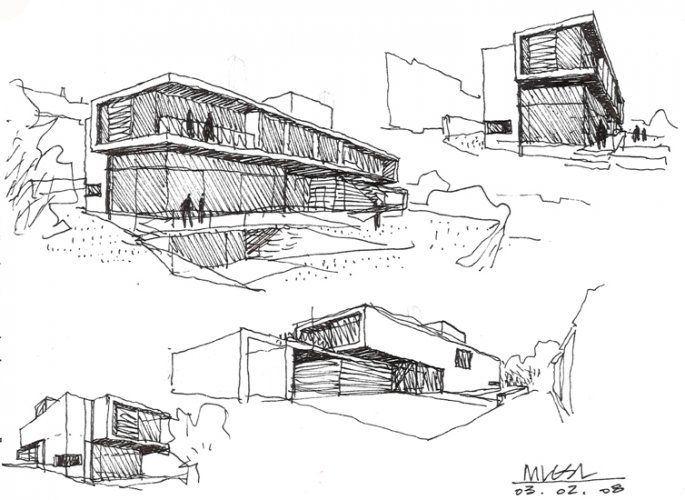Modern Architecture Sketches 223 best architecture sketches & drawings images on pinterest Modern Architecture Sketches 223 best architecture sketches & drawings images on pinterest
