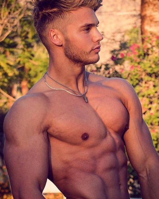 Hot blonde guys