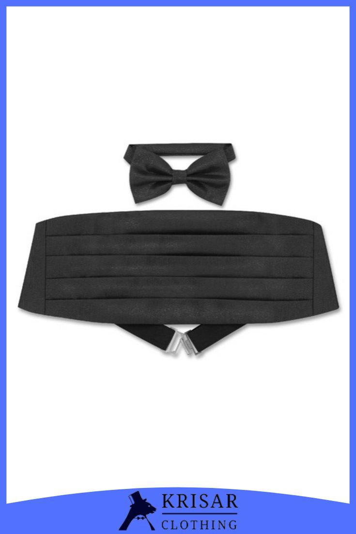 BOWTIE Solid BLACK Color Men/'s Bow Tie for Tuxedo or Suit