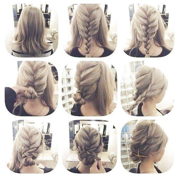 Cute Hairstyles For Medium Length Straight Hair Hairstyles Easy Hairstyles For Girls Curly Braided Hairstyles Short Curly Hair Short Hair Updo