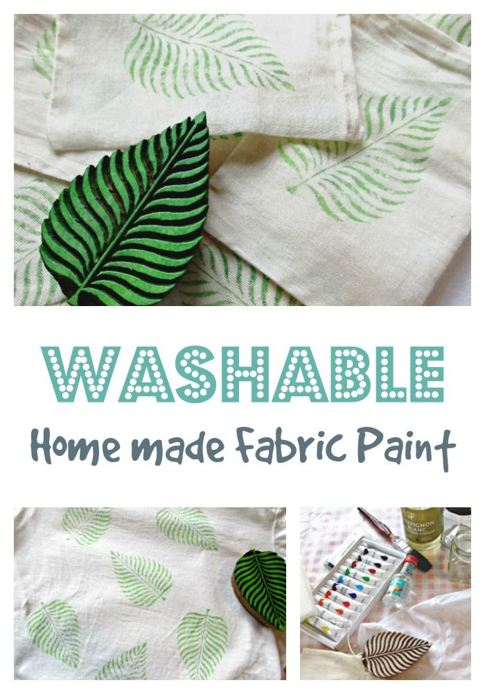 The 25 Best Fabric Painting Ideas On Diy Pillows In This Tutorial We Experimented With Making Our Own Diy Fabric Paints From Acrylic Paint By