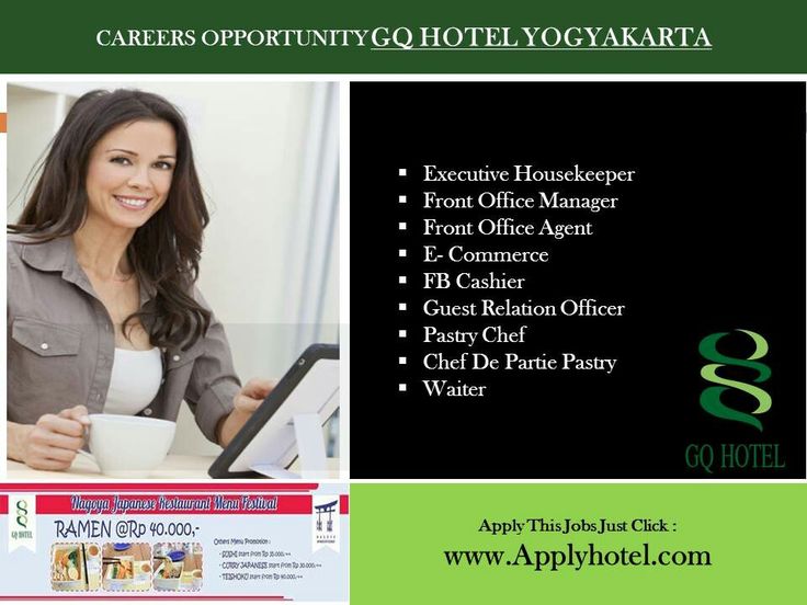 Vacancies GQ Hotel Yogya Vacancies GQ Hotel Yogya