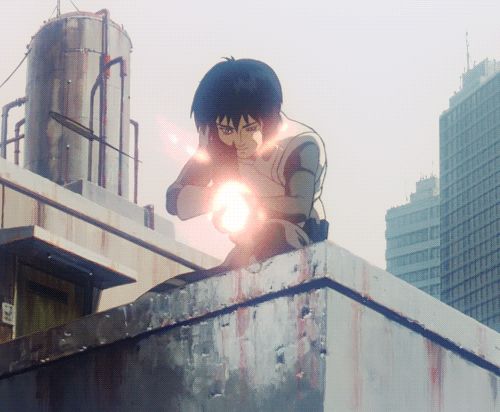 Ghost in the shell anime gif
