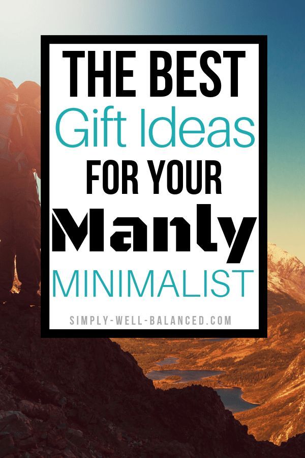 Looking for unique minimalist gift ideas for men? Check out this gift guide full...