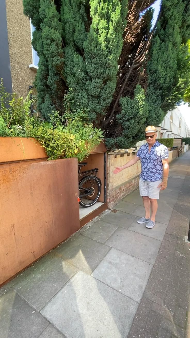 bike storage for front garden