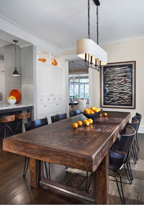 8 ides de salle manger moderne rustique rustic dining tablesdining table - Rustic Modern Dining Room Tables 8 ides de salle manger moderne rustique rustic dining tablesdining table - Rustic Modern Dining Room Tables