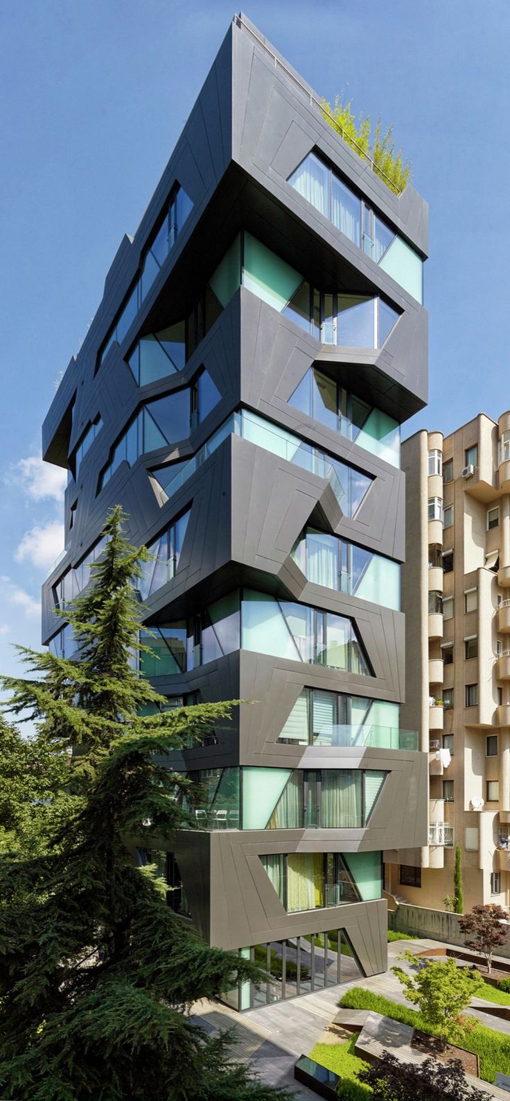 The Exterior Of This Apartment Building Is A Break From The Cookie ... The Exterior Of This Apartment Building Is A Break From The Cookie ...