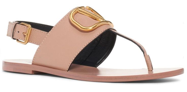 valentino vlogo sandals clear