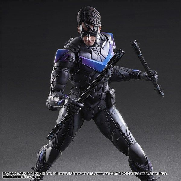 DC Comics Square Enix Variant Play Arts Kai Arkham Knight Batman Action Figure