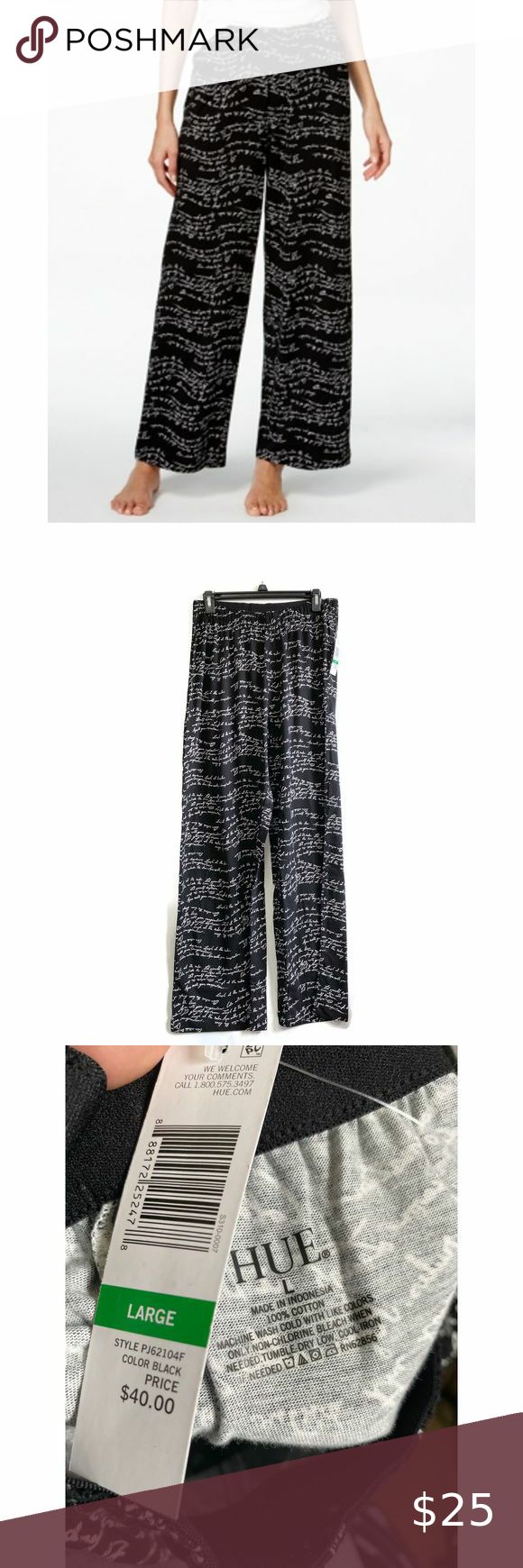 SIZES Hue Script-Print Pajama Pants SIZES Hue Script-Print Pajama Pants