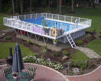 Square Above Ground Pool 168 best above ground swimming pools images on pinterest Square Above Ground Pool 168 best above ground swimming pools images on pinterest