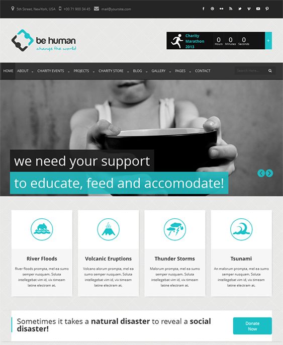 html css template