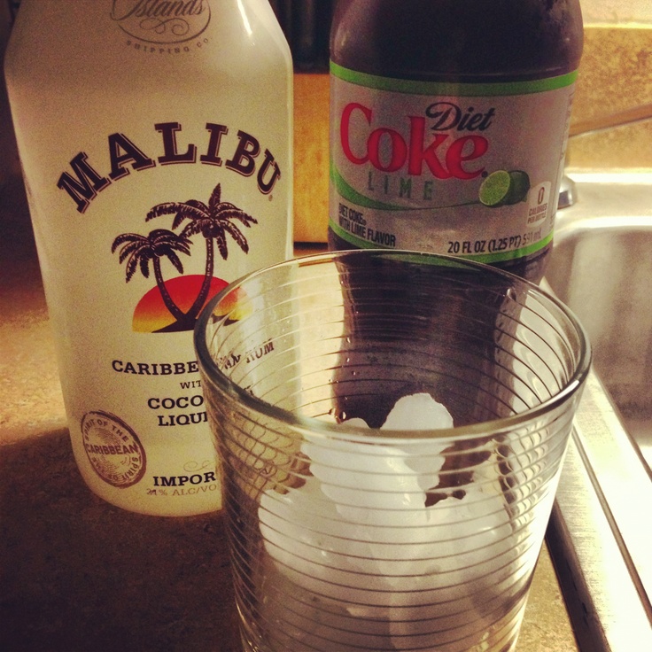 Malibu & Diet Coke Diet coke, Diet, Beverage can
