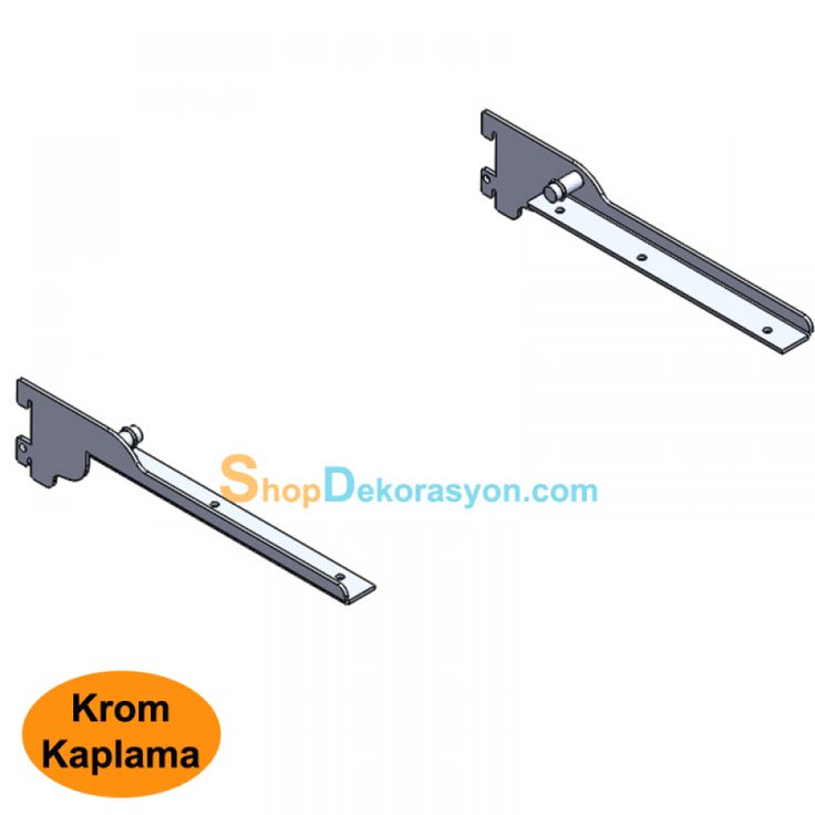 Uzun Cam Raf Kolu Krom Raf Koltuklar Braket Uzun Cam Raf Kolu Krom Raf Koltuklar Braket