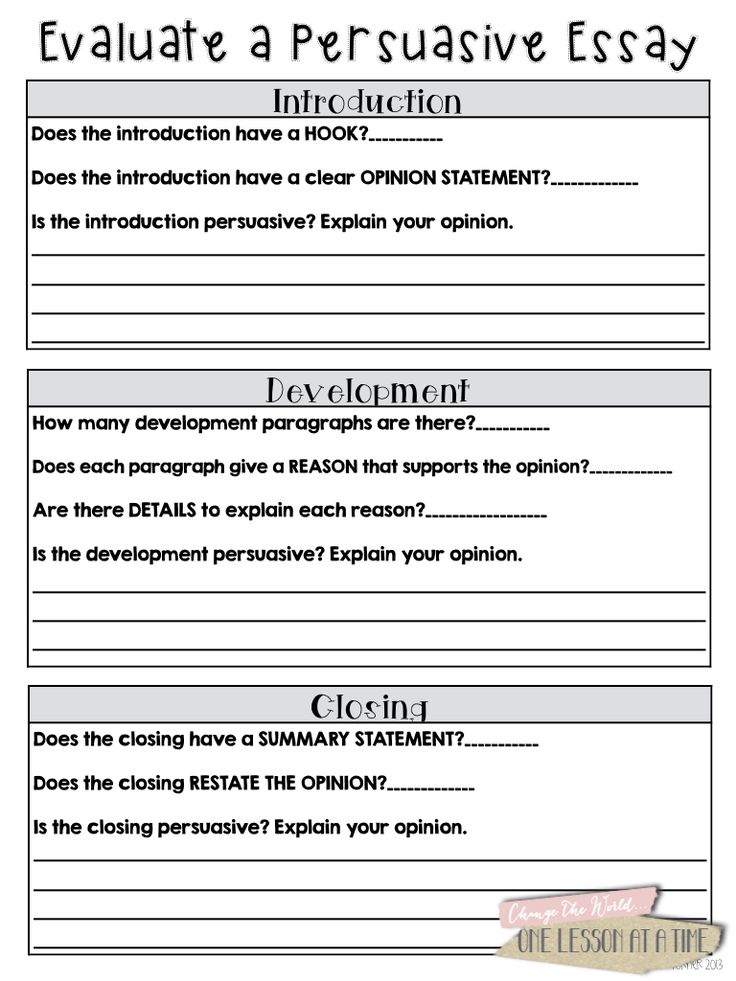 Debate essays