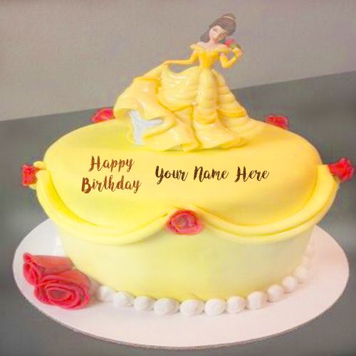 Birthday Cake For Baby Girl With Name Cakes And Cookies Gallery