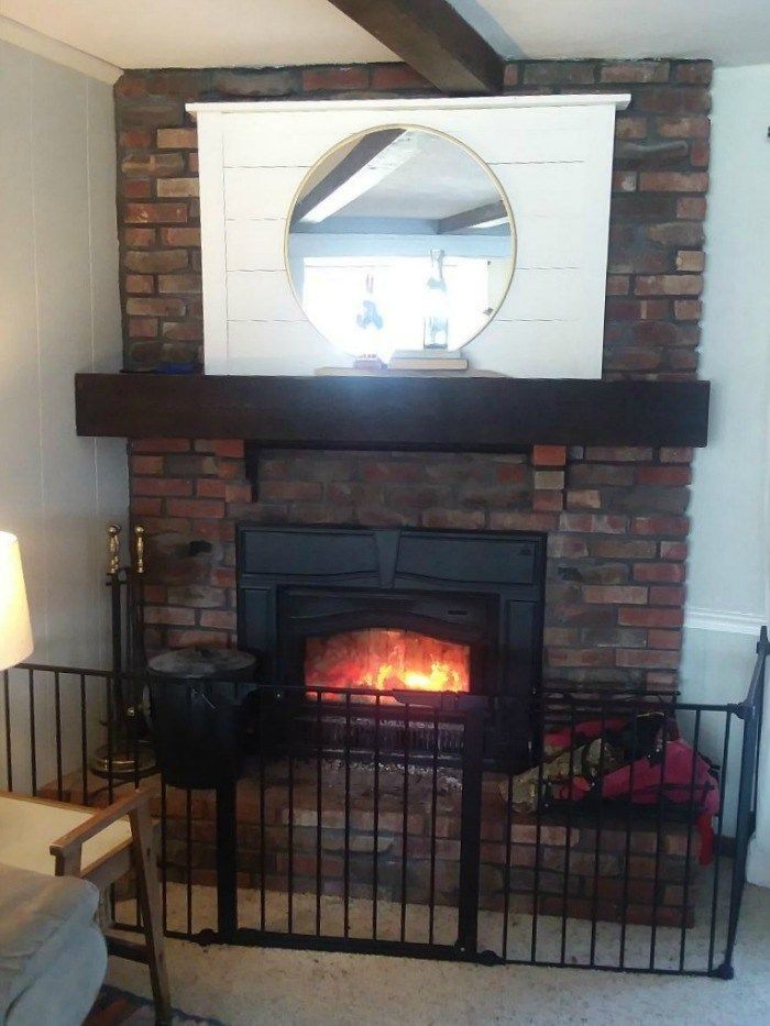 Fireplace Makeover- and Styled with Decor from Target! - Nesting With Grace