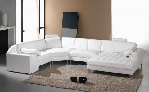 Sillones Modernos Leather Sectional Sofas Sofa With Chaise White Leather Sectional Sofas Sofa, White Sofa Leather Sectionals
