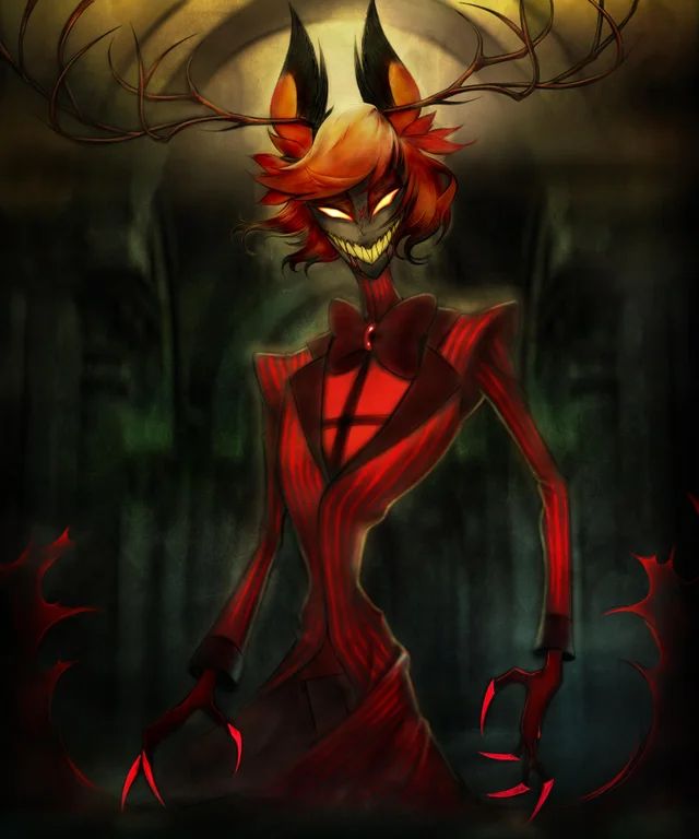 Pin On Vivziepop artstation-alastor-demon-form