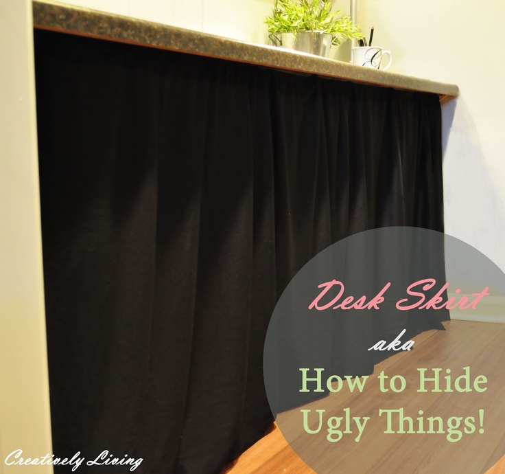 Diy Desk 5559 best 25 desk skirt ideas on burlap valance Diy Desk 5559 best 25 desk skirt ideas on burlap valance