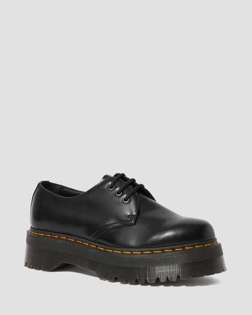 DR MARTENS 1461 SMOOTH LEATHER PLATFORM SHOES | Dr martens shoes, Shoes ...