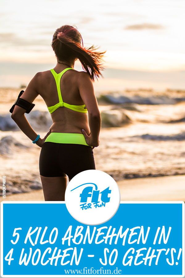 Fitnessplan Zum Abnehmen 5 Kilo Weg In 4 Wochen So Gehts
