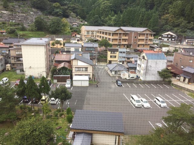 湧泉の宿 ゆあむの客室から見える景色 宿 湯村 温泉 湧泉の宿 ゆあむの客室から見える景色 宿 湯村 温泉