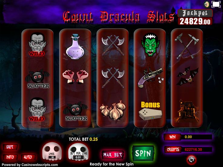 Count dracula slots