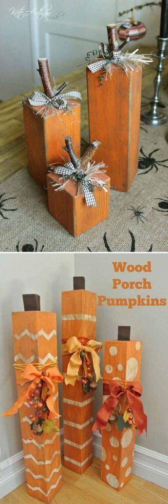 20 halloween decorations crafted from reclaimed wood